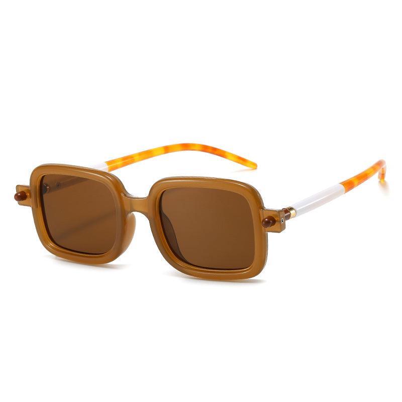 Wholesale Retro Square Anti-Blue Light Sunglasses